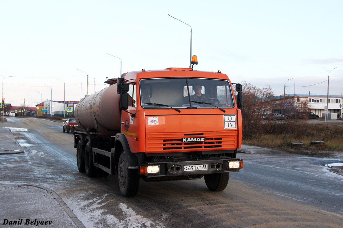 Ненецкий автономный округ, № А 691 АТ 83 — КамАЗ-53215-15 [53215R]