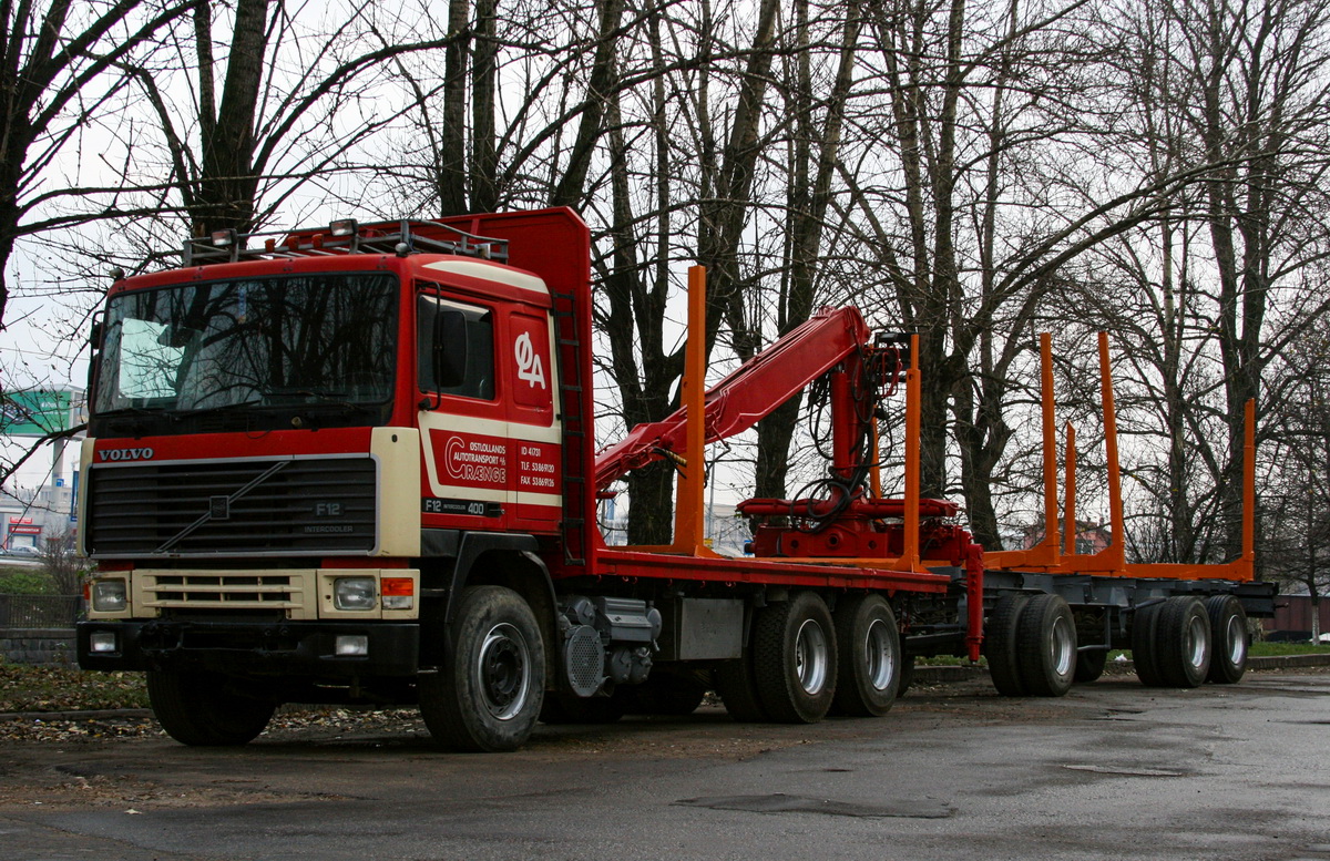 Санкт-Петербург, № У 337 ЕН 98 — Volvo ('1987) F12