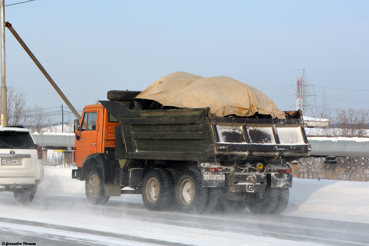 Саха (Якутия), № С 009 ВУ 14 — КамАЗ-55111 [551110]