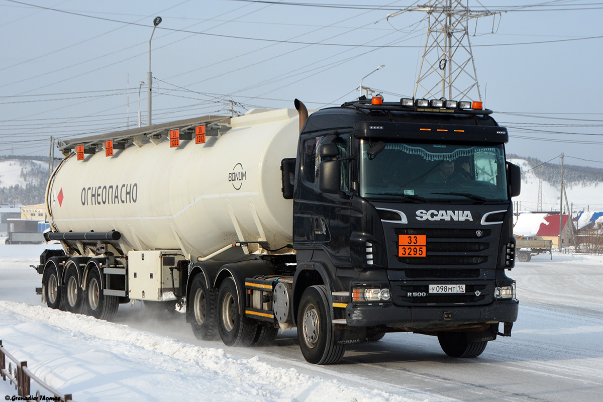 Саха (Якутия), № У 098 МТ 14 — Scania ('2013) R500