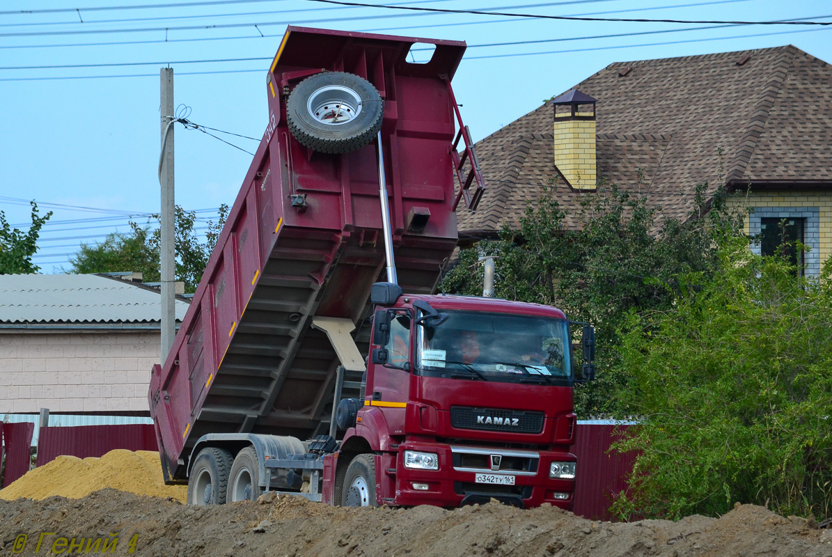 Волгоградская область, № 342 — КамАЗ-6580-S5