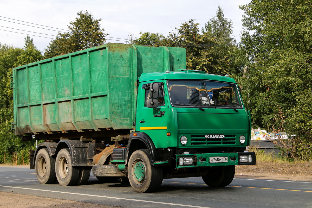 Санкт-Петербург, № М 748 МТ 98 — КамАЗ-53212