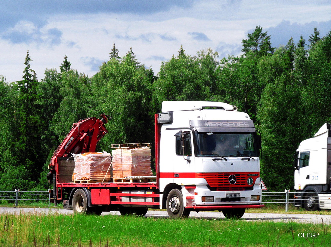 Минская область, № АН 2888-5 — Mercedes-Benz Actros ('1997)