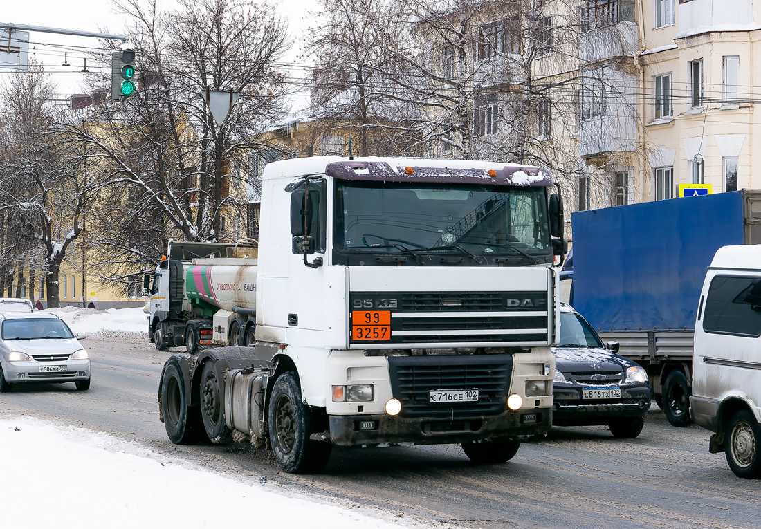 Башкортостан, № С 716 СЕ 102 — DAF 95XF FTG