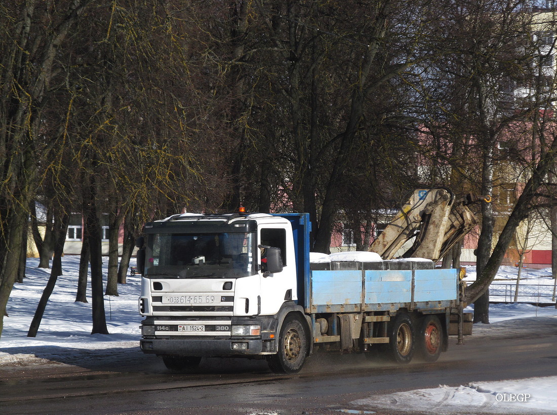 Витебская область, № АІ 1524-2 — Scania ('1996) P114G