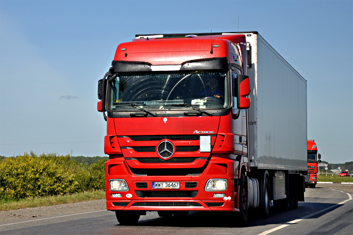 Польша, № WWY 36467 — Mercedes-Benz Actros ('2009)