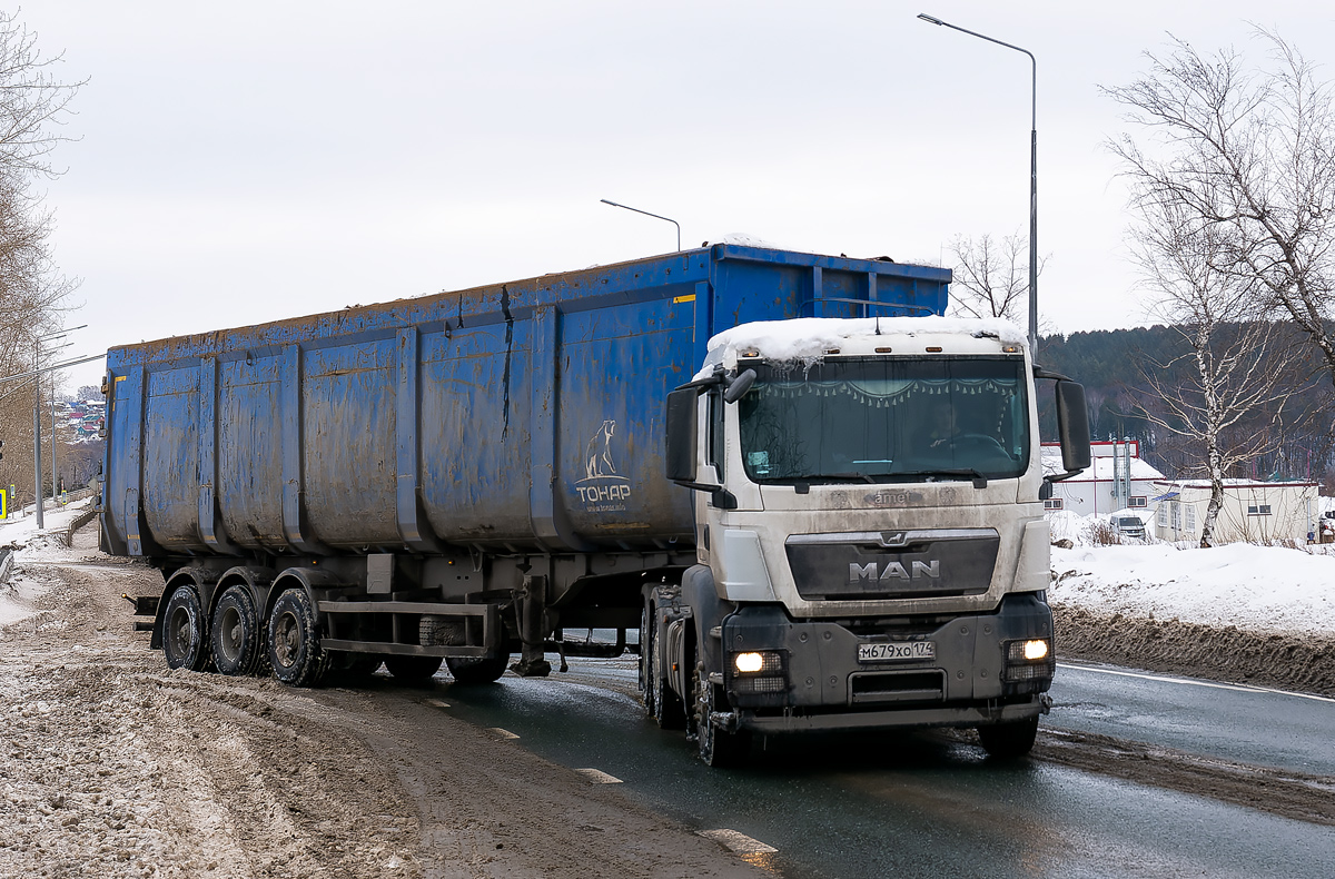 Челябинская область, № М 679 ХО 174 — MAN TGS ('2007) 33.440