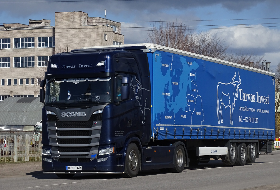 Эстония, № 009 TAR — Scania ('2016) S450