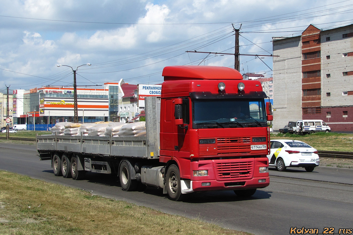 Алтайский край, № Е 114 АН 154 — DAF 95XF FT