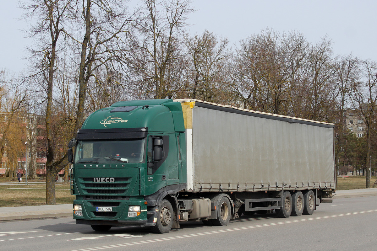 Литва, № MCB 502 — IVECO Stralis ('2007) 420