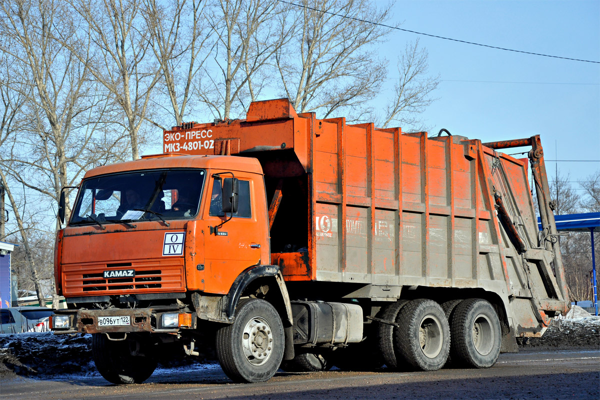 Алтайский край, № В 096 УТ 122 — КамАЗ-65115-D3