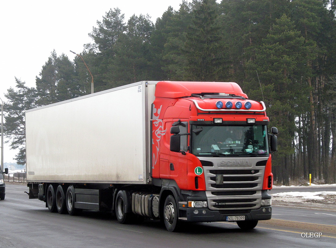 Польша, № NOL 78399 — Scania ('2009) R400