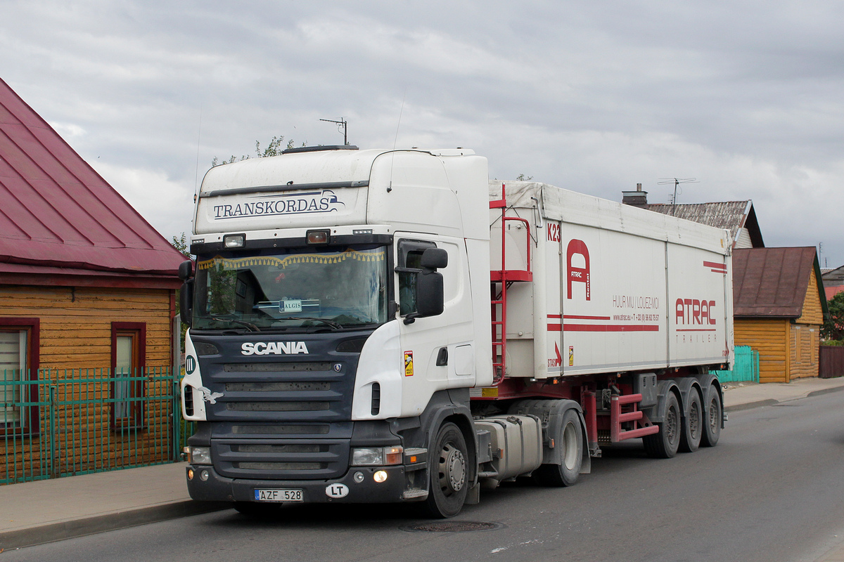 Литва, № AZF 528 — Scania ('2004) R420