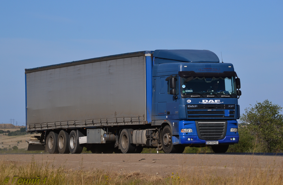 Грузия, № GX-720-XG — DAF XF105 FT