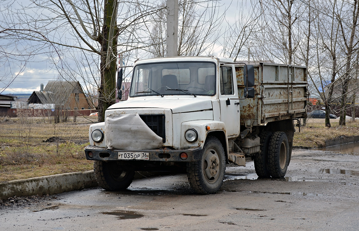 Воронежская область, № Т 035 ОР 36 — ГАЗ-3309