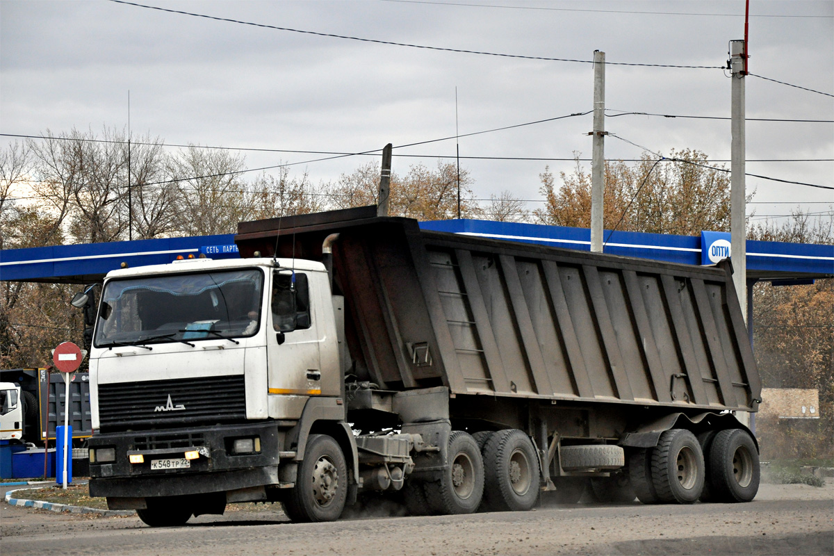 Алтайский край, № К 548 ТР 22 — МАЗ-6430A8