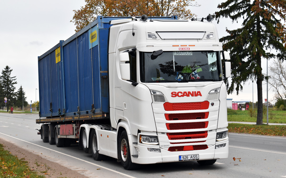 Эстония, № 926 ASS — Scania ('2016) S500