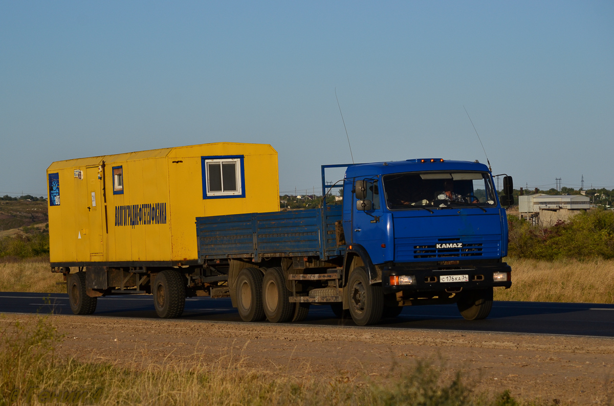 Волгоградская область, № С 176 КА 34 — КамАЗ-53215-15 [53215R]