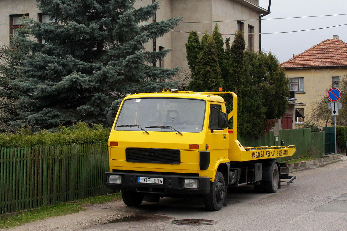 Литва, № FOE 014 — MAN Volkswagen G90