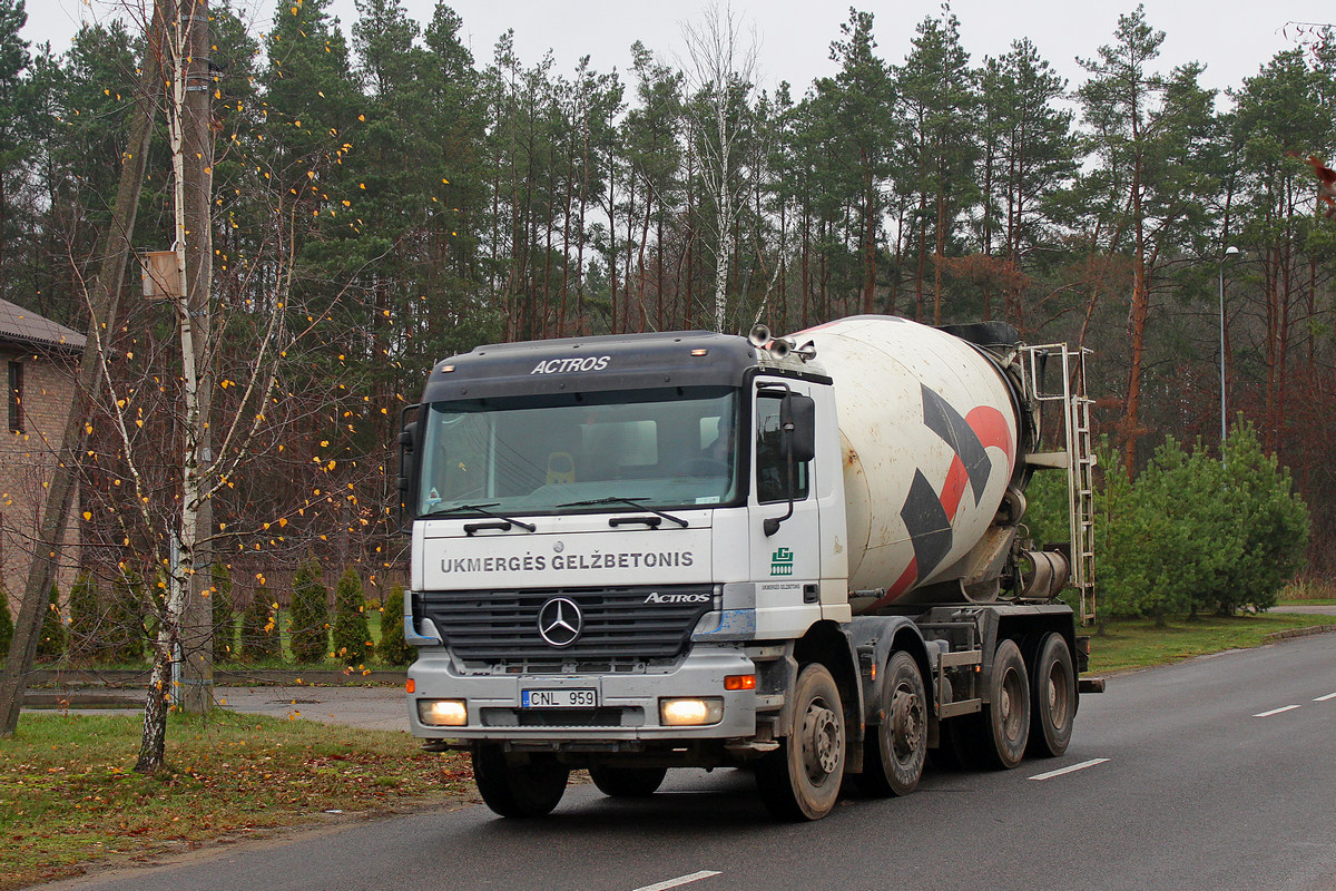 Литва, № CNL 959 — Mercedes-Benz Actros ('1997)