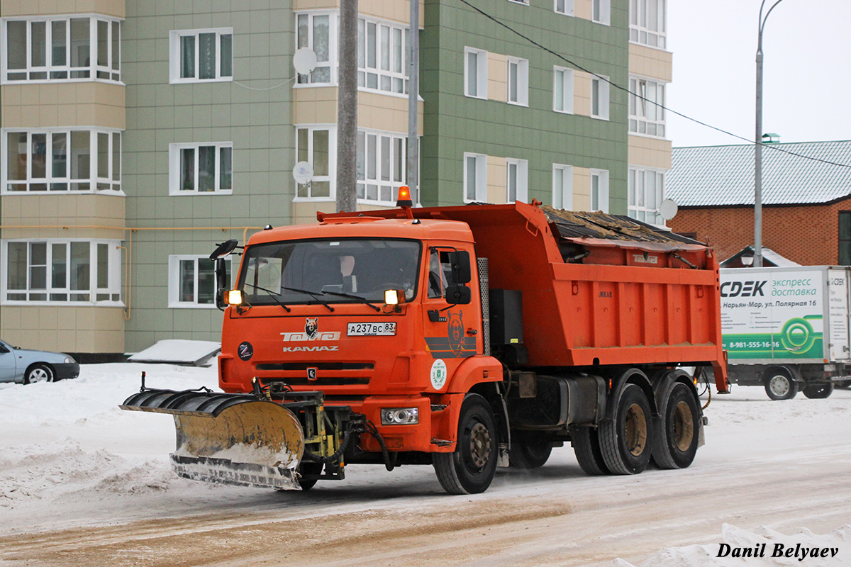 Ненецкий автономный округ, № А 237 ВС 83 — КамАЗ-65115-A4