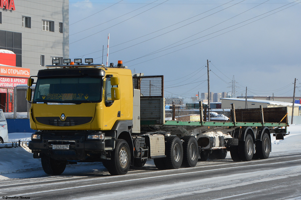 Саха (Якутия), № О 043 НЕ 14 — Renault Kerax