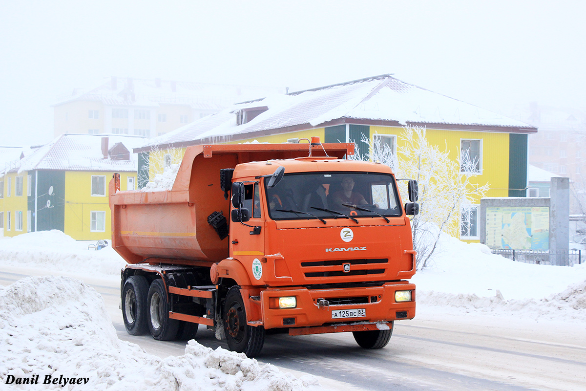 Ненецкий автономный округ, № А 125 ВС 83 — КамАЗ-65115-L4