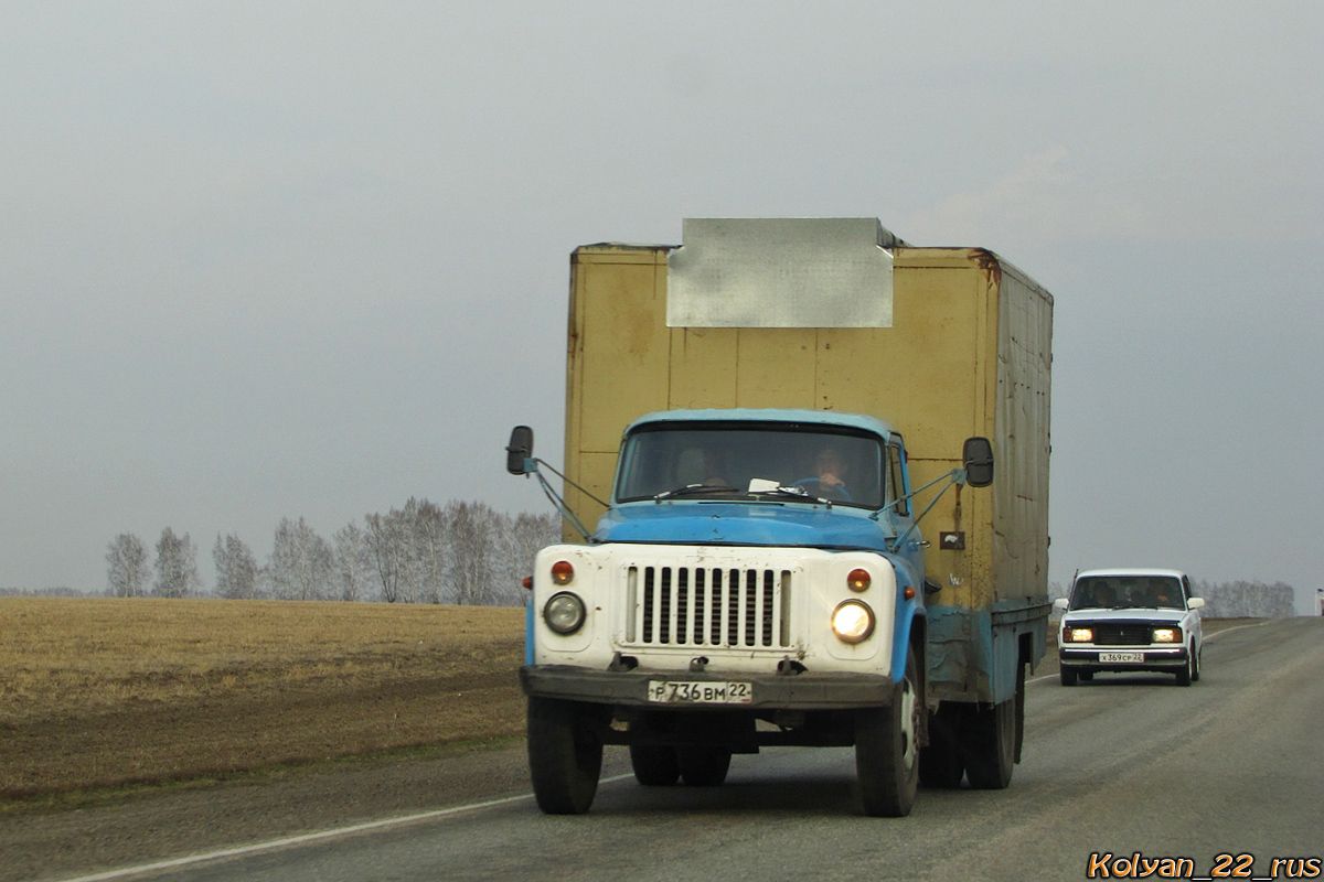 Алтайский край, № Р 736 ВМ 22 — ГАЗ-53-12