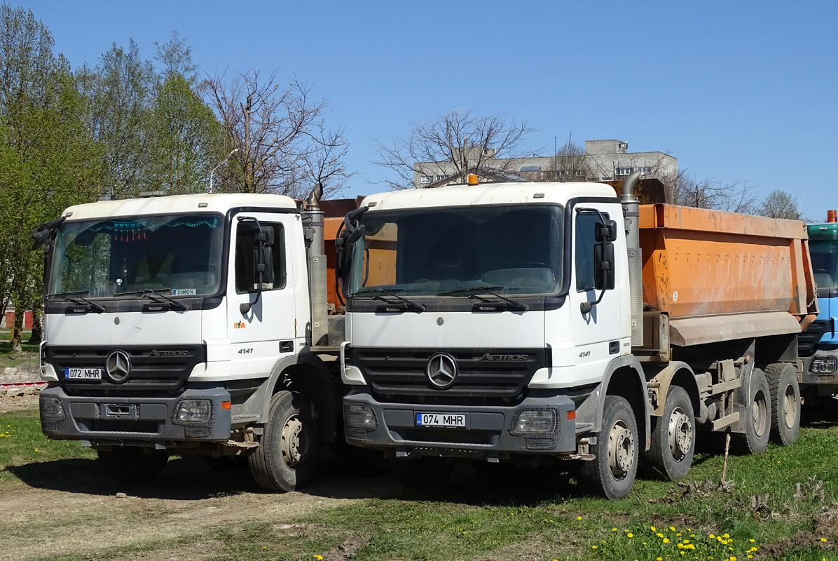 Эстония, № 074 MHR — Mercedes-Benz Actros ('2003) 4141