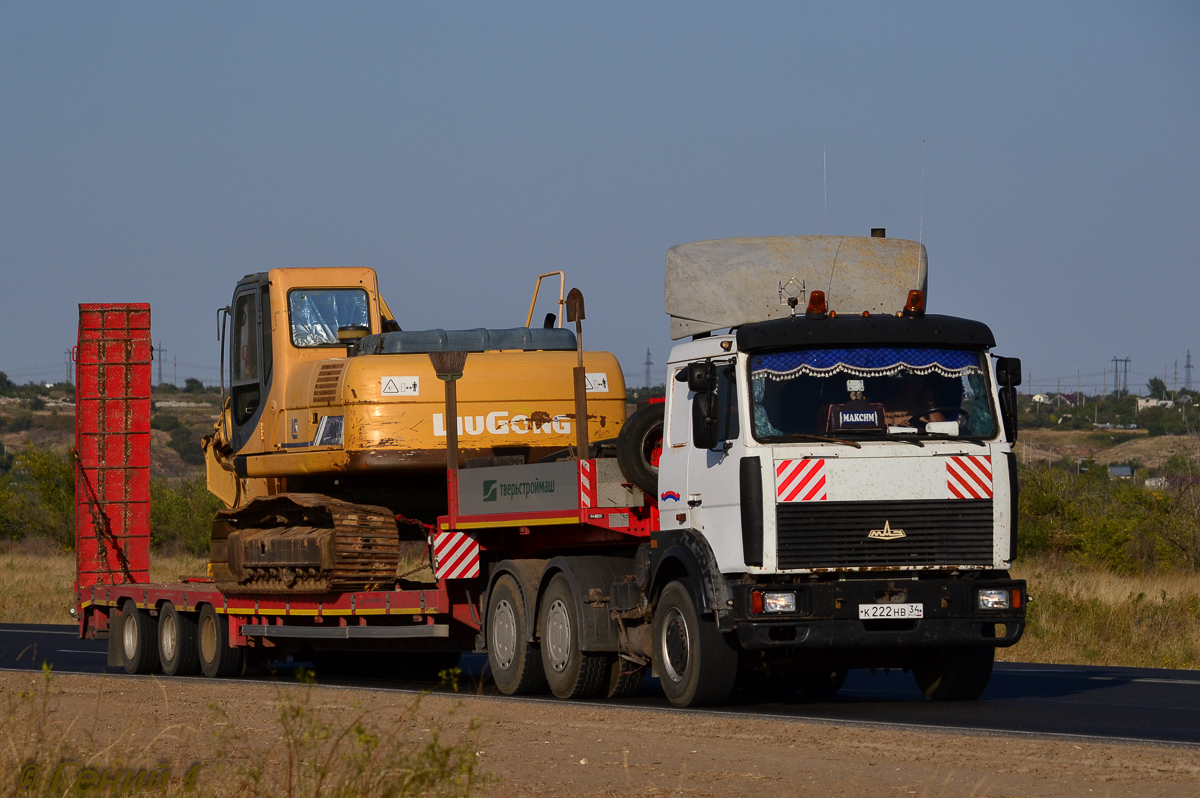 Волгоградская область, № К 222 НВ 34 — МАЗ-642205