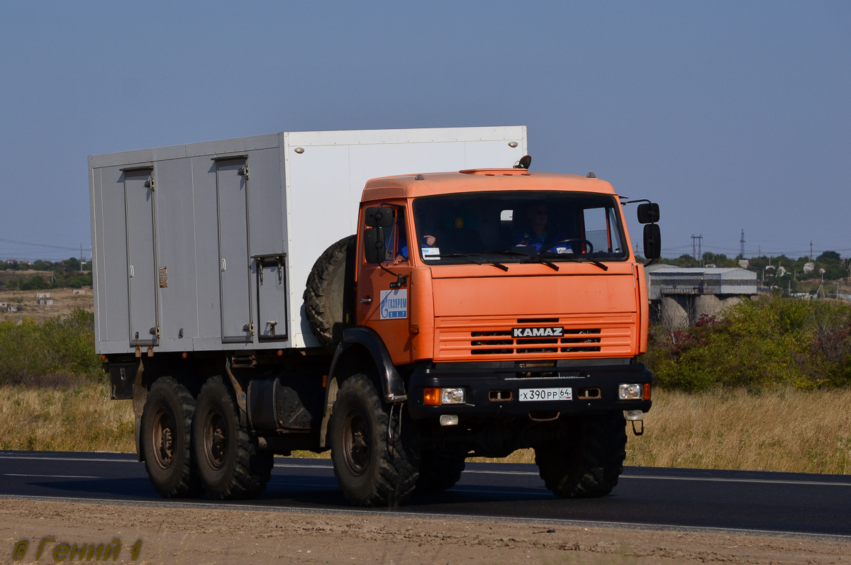 Саратовская область, № Х 390 РР 64 — КамАЗ-43114-15 [43114R]