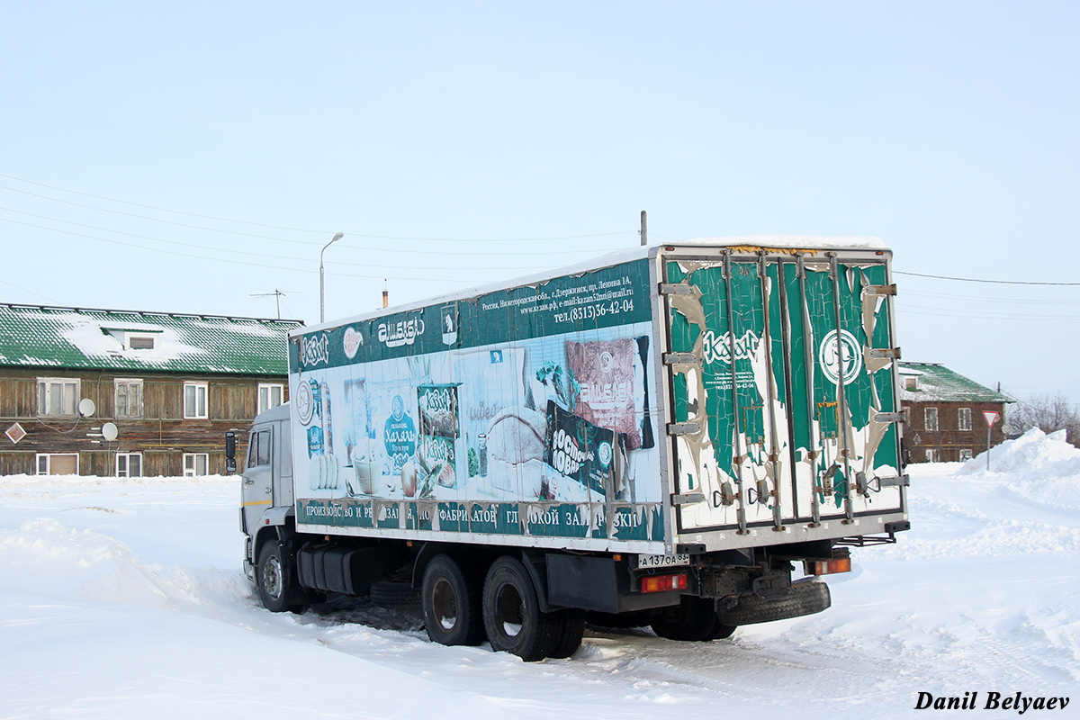 Ненецкий автономный округ, № А 137 ОА 83 — КамАЗ-65117 [651170]