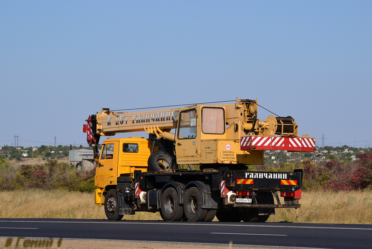 Волгоградская область, № Н 093 РР 161 — КамАЗ-65115-A4