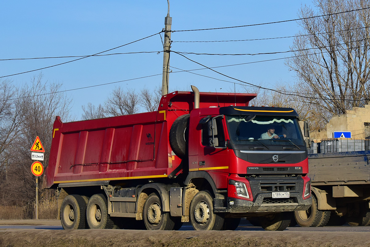 Волгоградская область, № Е 189 СМ 134 — Volvo ('2013) FMX.420 [X9P]