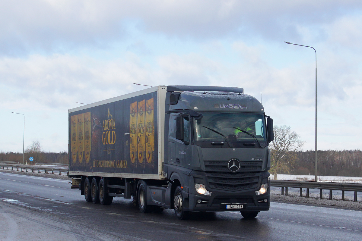 Литва, № LNN 278 — Mercedes-Benz Actros ('2011) 1842