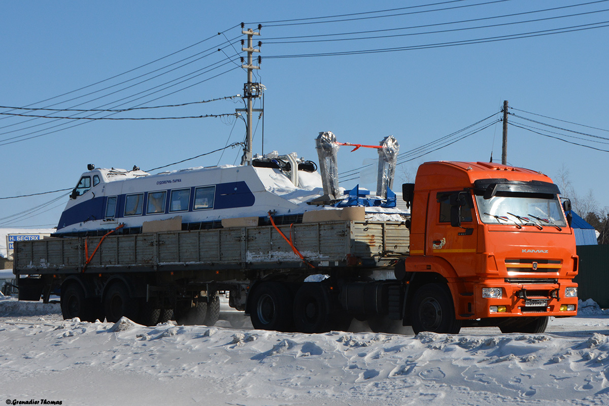 Саха (Якутия), № Т 099 МХ 14 — КамАЗ-6460 (общая модель)