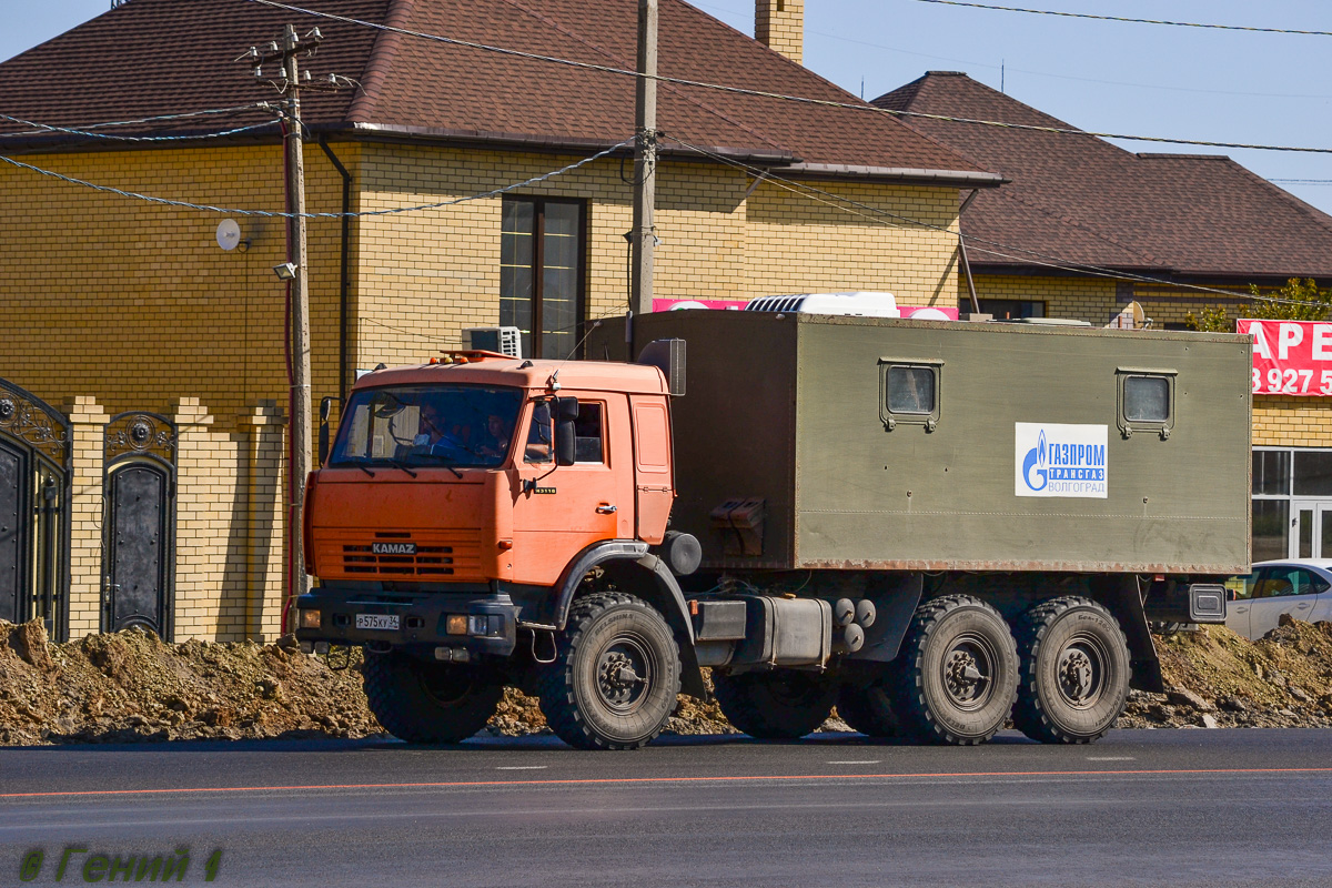 Волгоградская область, № Р 575 КУ 34 — КамАЗ-43118-15 [43118R]