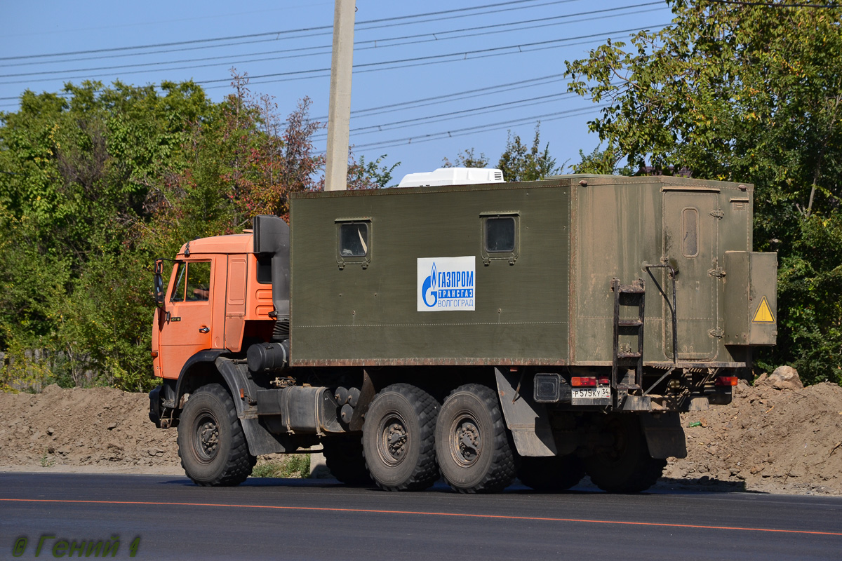 Волгоградская область, № Р 575 КУ 34 — КамАЗ-43118-15 [43118R]