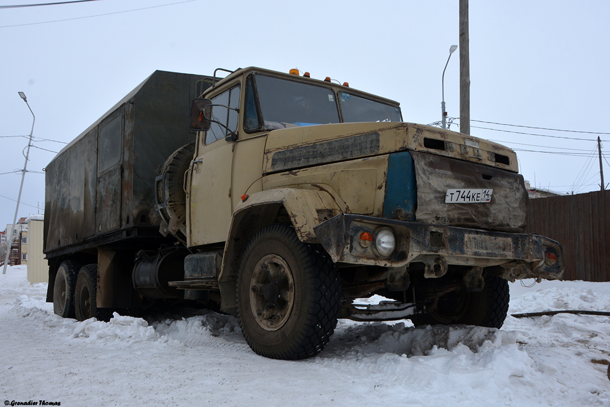 Саха (Якутия), № Т 744 КЕ 14 — КрАЗ-250