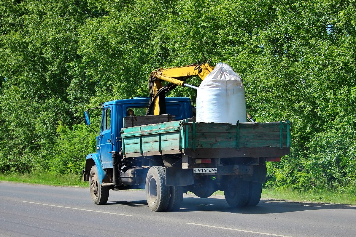 Тамбовская область, № Н 914 ЕА 68 — ЗИЛ-4331/4329/4332/4333/4335 (общ.мод.)