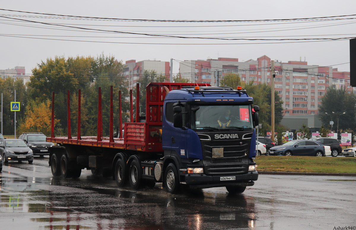 Красноярский край, № А 069 МР 124 — Scania ('2009) R500