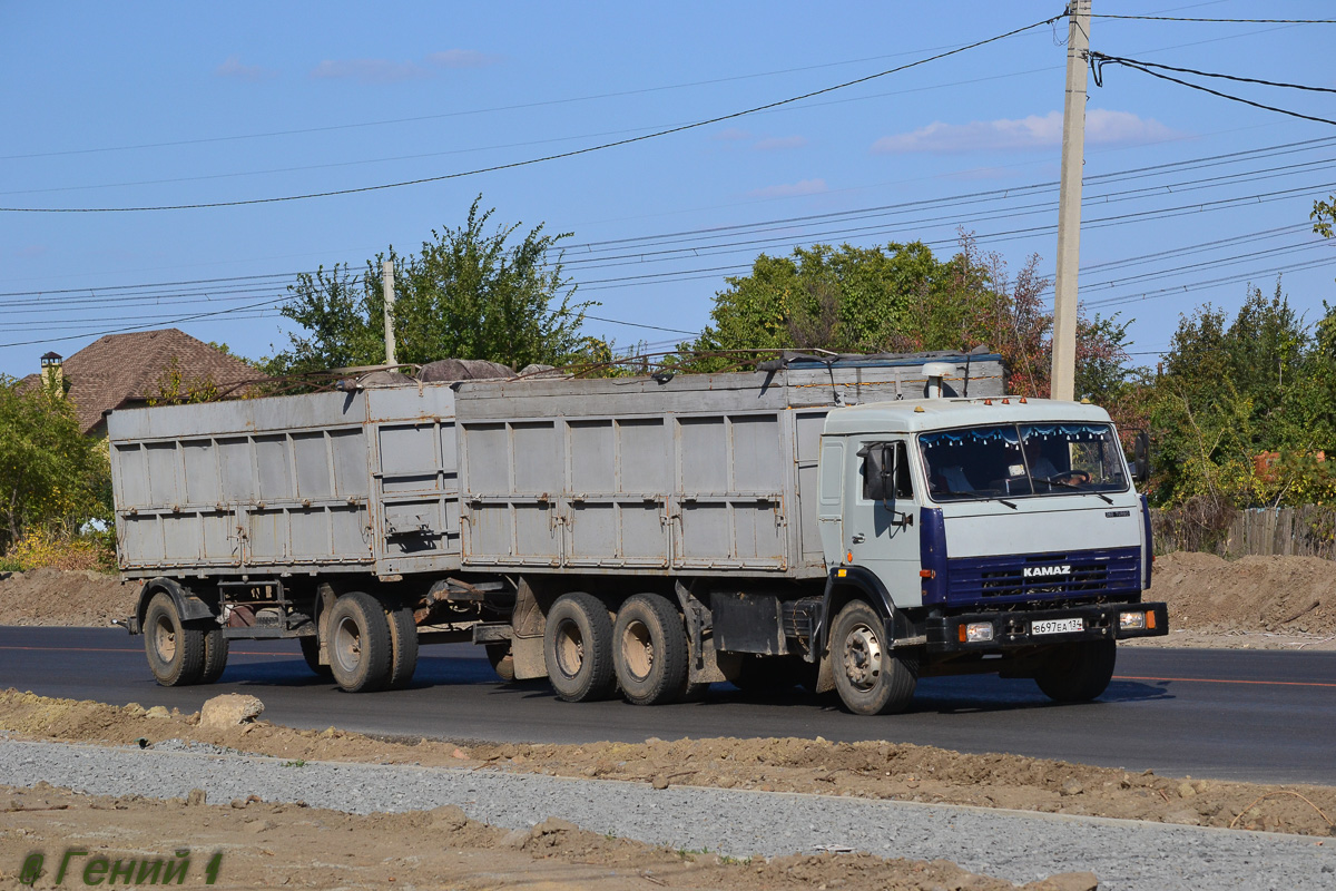 Волгоградская область, № В 697 ЕА 134 — КамАЗ-53215-13 [53215N]