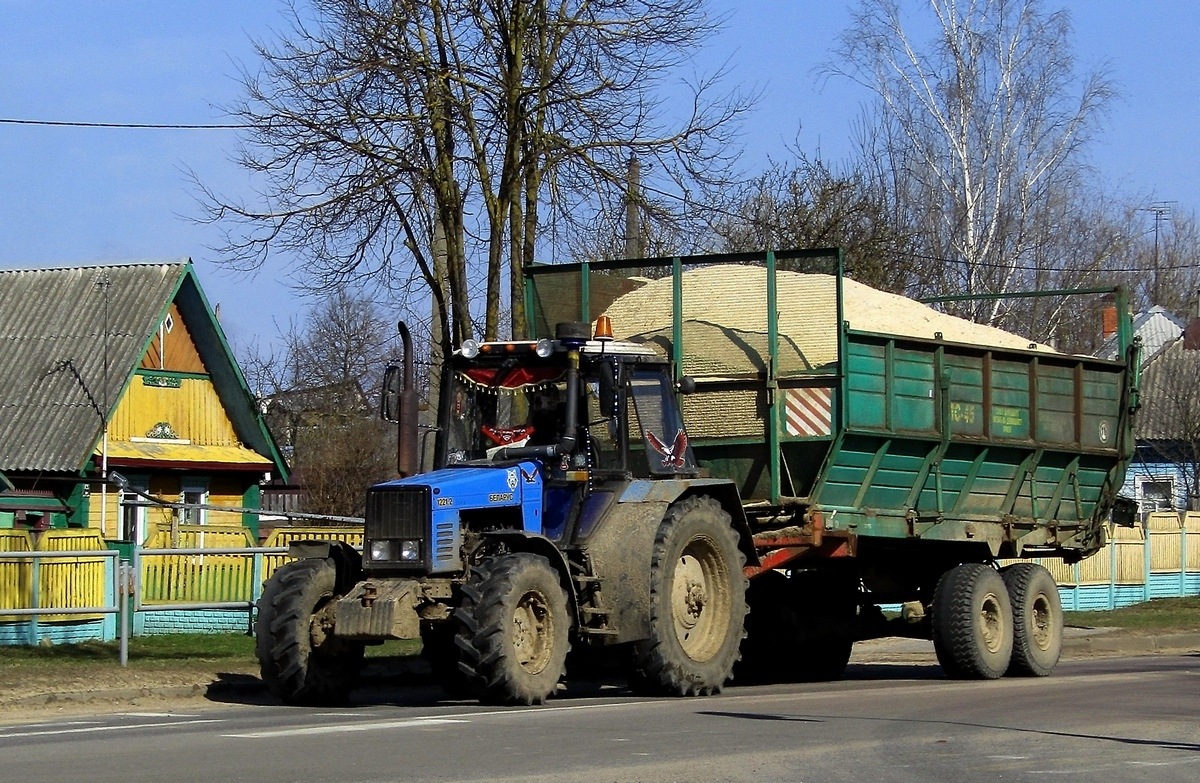 Могилёвская область, № (BY-6) Б/Н СТ 0167 — Беларус-1221.2; Прицепы сельскохозяйственные — Прицепы сельскохозяйственные (общая)