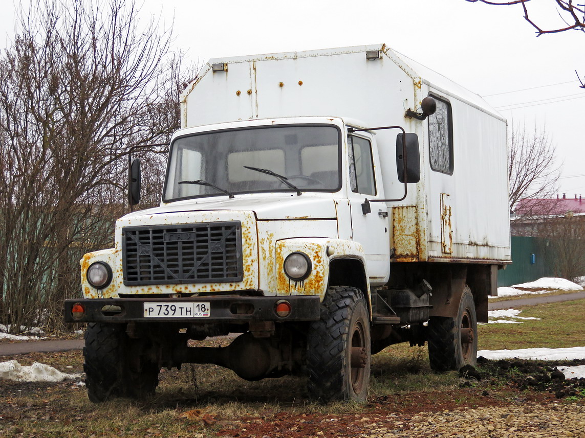 Кировская область, № Р 739 ТН 18 — ГАЗ-3308 «Садко»