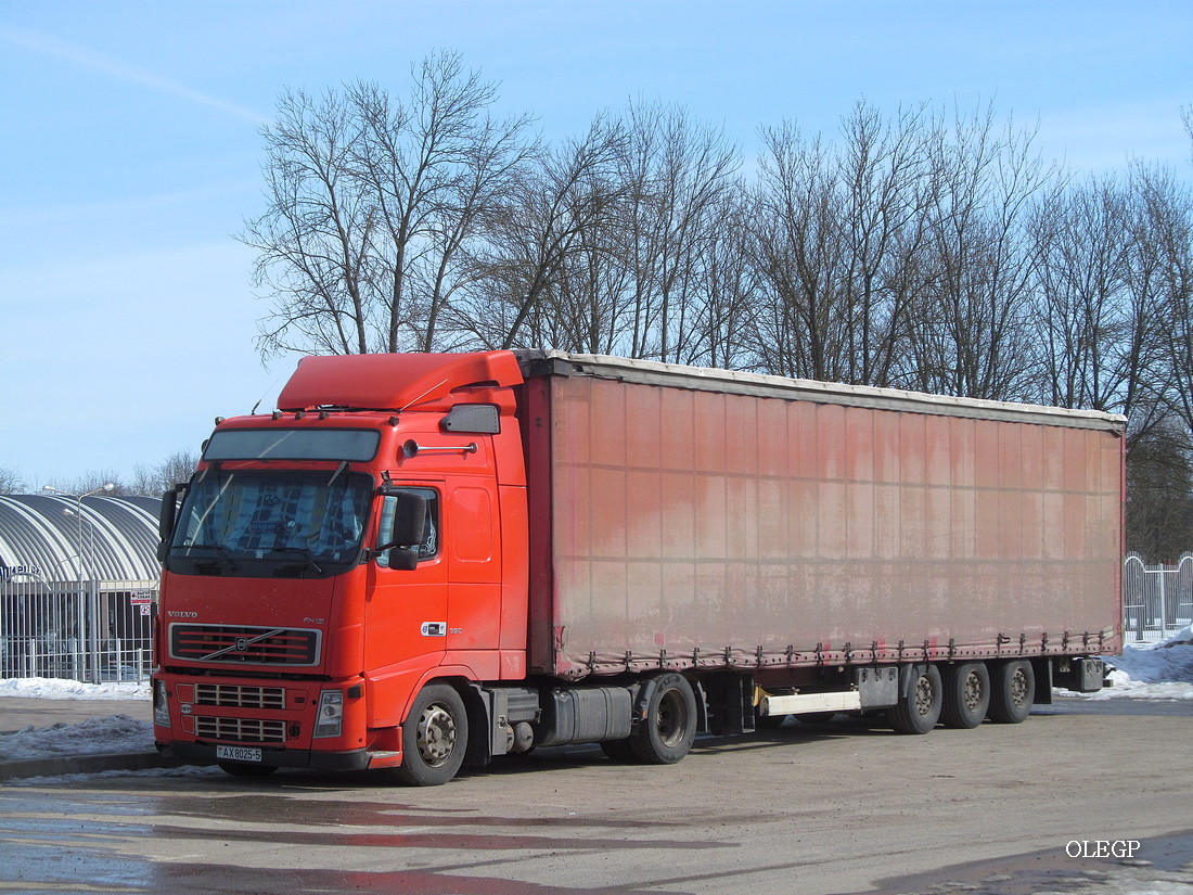 Минская область, № АХ 8025-5 — Volvo ('2002) FH12.380