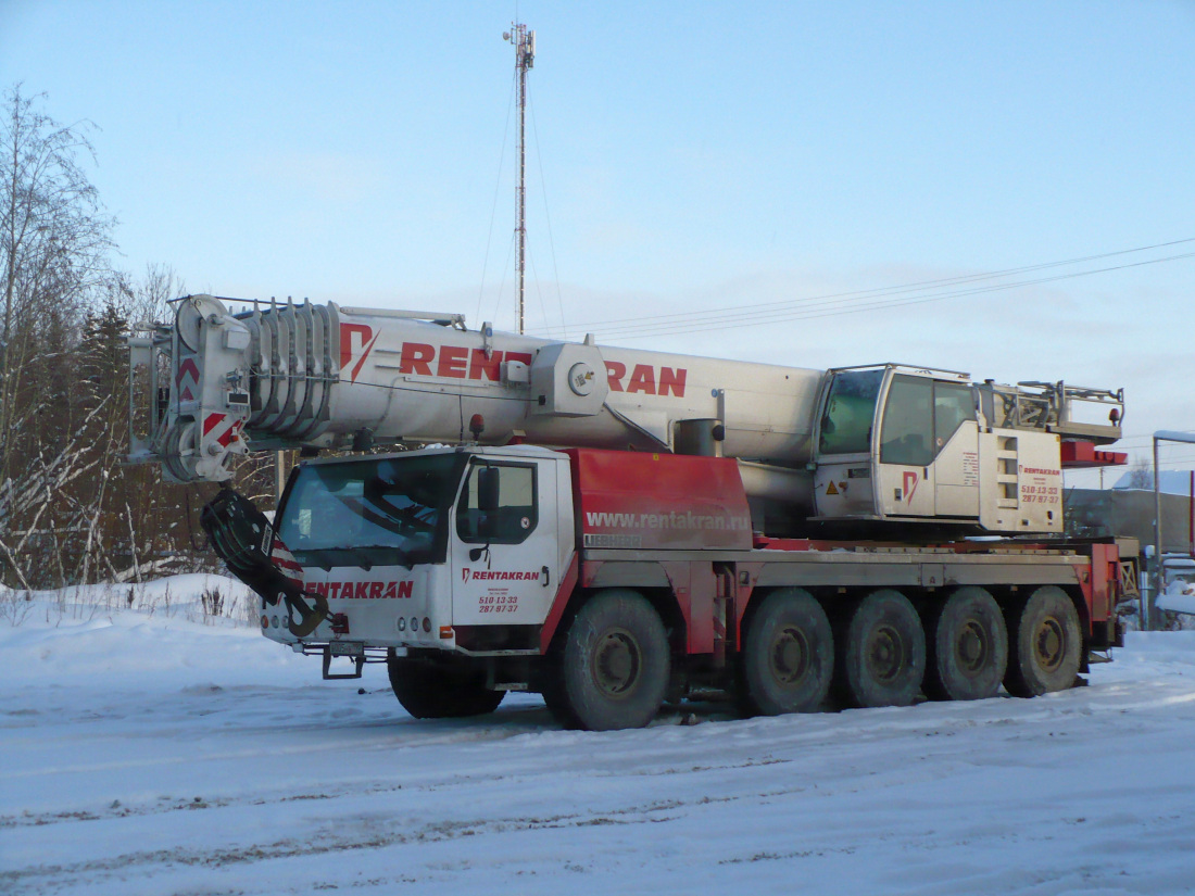 Московская область, № В 005 НВ 190 — Liebherr (общая модель)