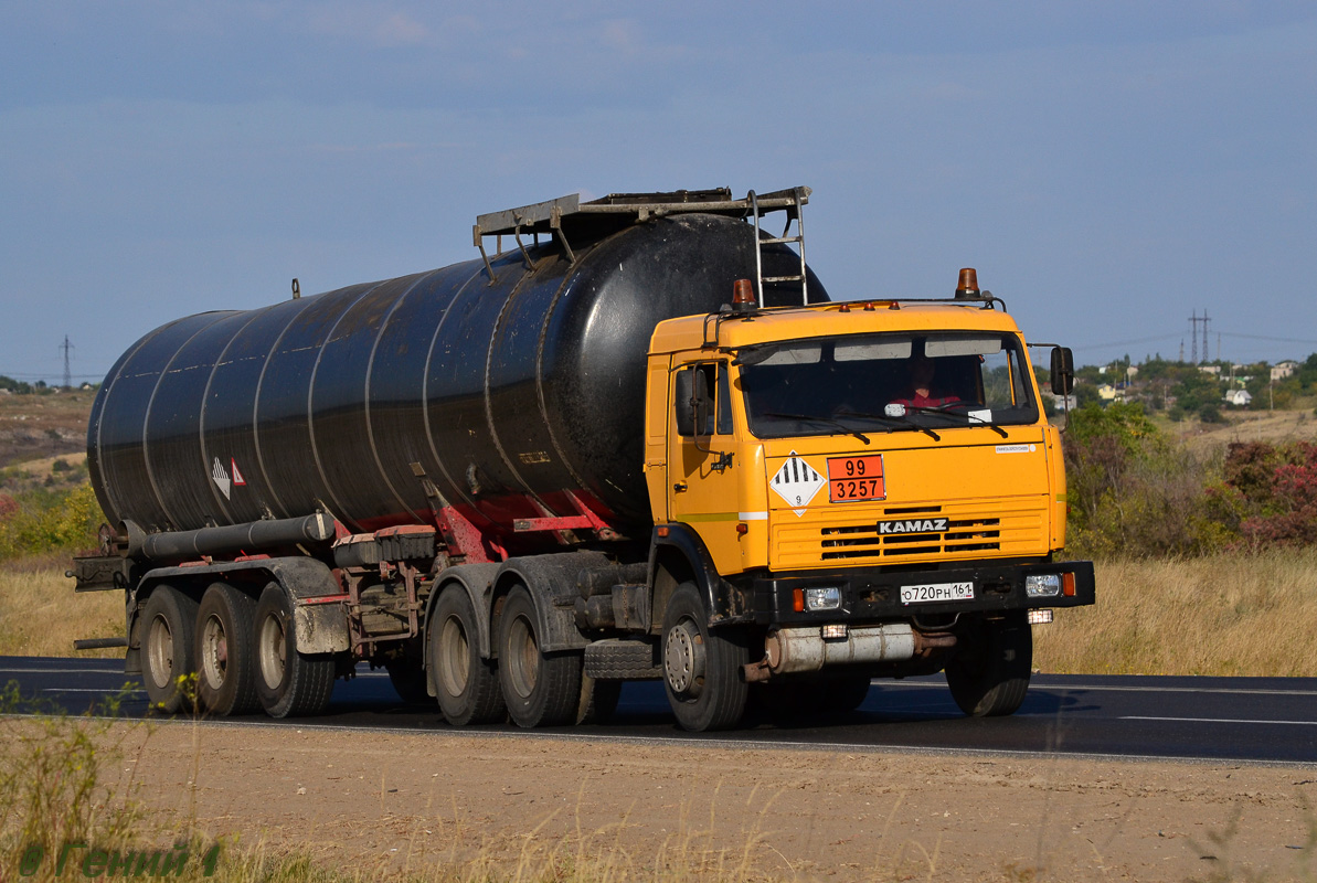 Ростовская область, № О 720 РН 161 — КамАЗ-65116-62