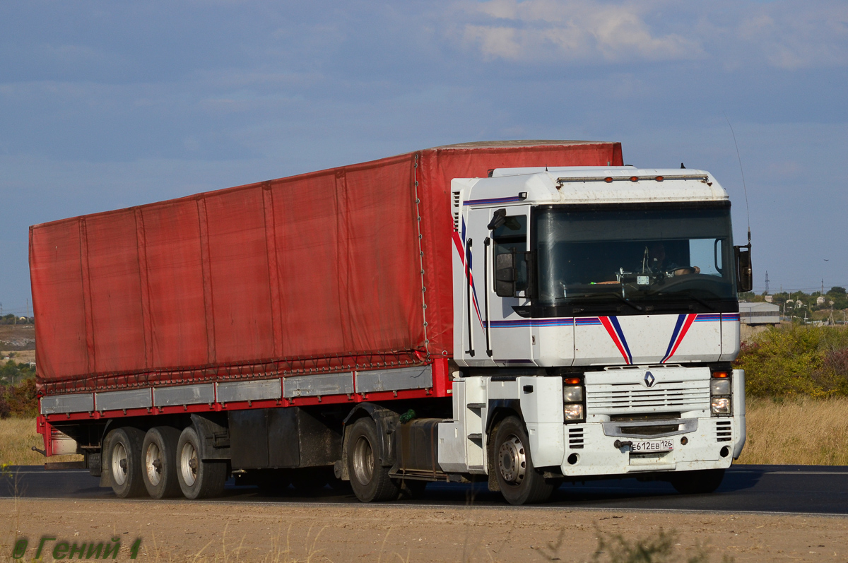 Ставропольский край, № Е 612 ЕВ 126 — Renault Magnum Integral ('1997)