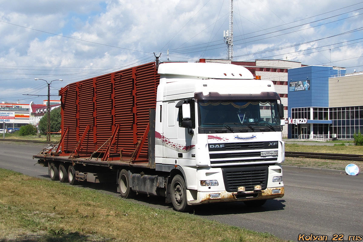 Брянская область, № Н 499 ММ 32 — DAF XF95 FT