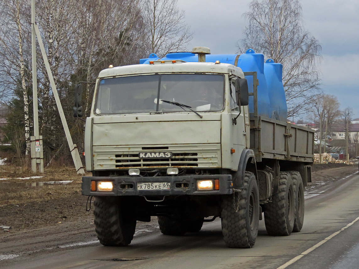 Тверская область, № Х 785 КЕ 69 — КамАЗ-43118-13 [43118N]